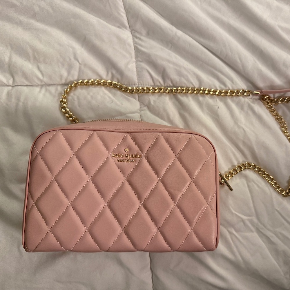 ✨ NEW WITH TAGS Kate Spade Mini Camera Bag – Rose Smoke ✨